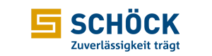 Das Unternehmenslogo der Schöck Bauteile GmbH