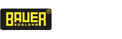 Das Unternehmenslogo der Bauer GmbH
