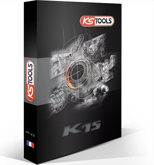 Vue du catalogue de produits de KS Tools pour l'industrie.