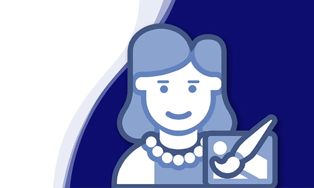 Reinhard Sutterlüty de l'entreprise meusburger sourit à la caméra. Il a les cheveux bouclés et foncés et porte une chemise bleu foncé. L'arrière-plan montre une forme de vague moderne en blanc, bleu clair et bleu foncé, qui s'étend en courbe du bas à gauche au haut à droite de l'image.