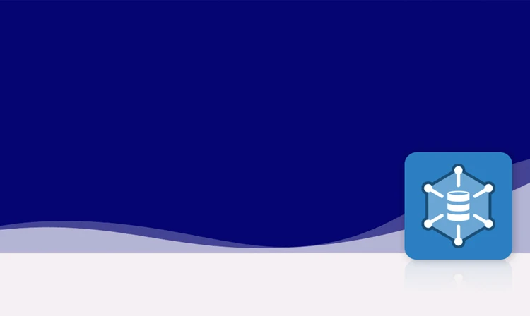 Le symbole est bleu unicolore et représente une base de données stylisée, à partir de laquelle six lignes mènent aux sommets d'un hexagone environnant. Des points se trouvent aux coins de l'hexagone et le symbole est entouré d'un carré aux coins arrondis. Il représente la base de données de produits de crossbase.